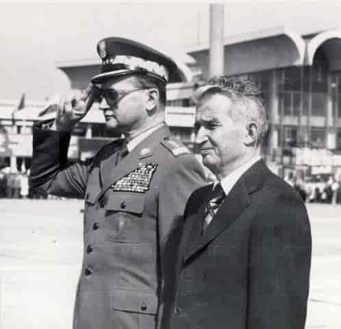 Jaruzelski og Ceausescu