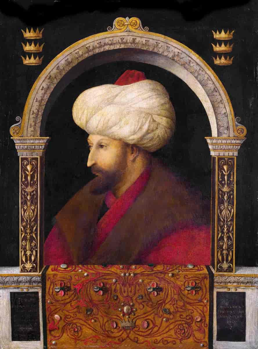 Portrett av den osmanske sultanen Muhammed 2