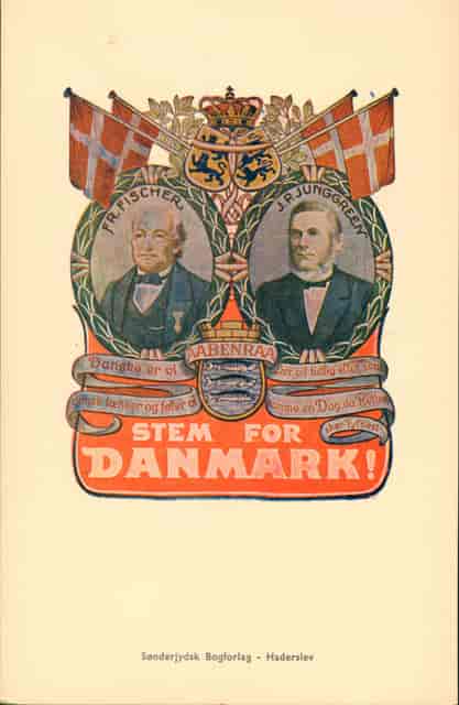 Avstemningsplakat fra 1920