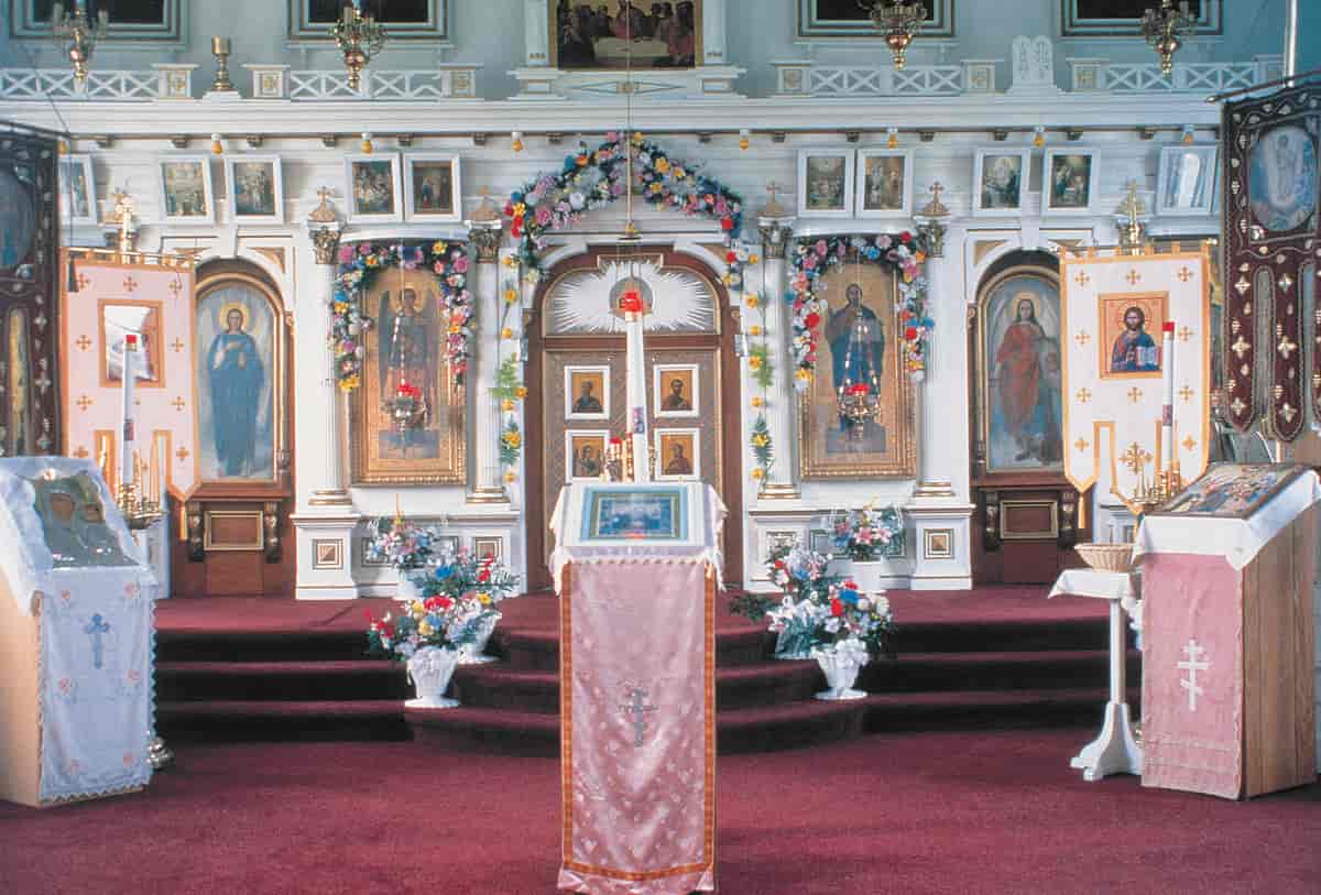 #59192: Interior of Russian Orthodox Church