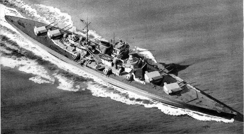 Tirpitz, 1942