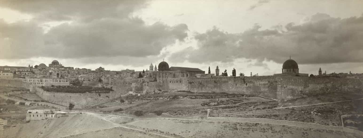 Jerusalem på begynnelsen av 1900-tallet