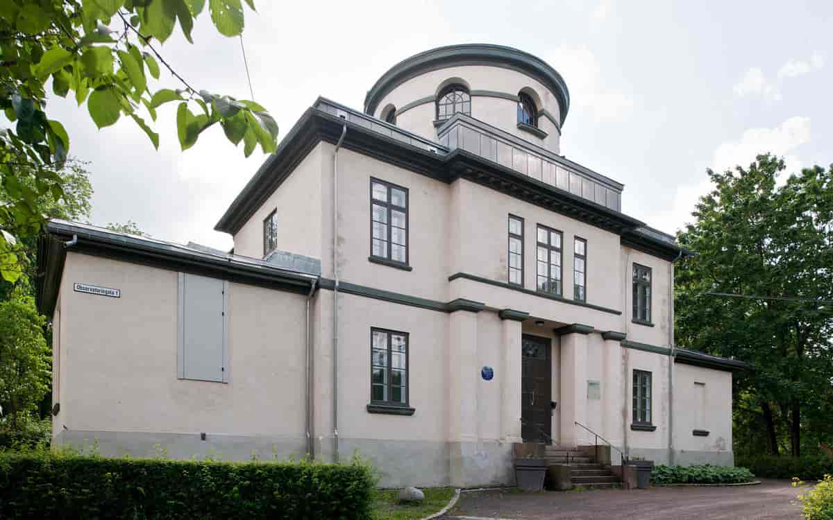 Universitetsobservatoriet etter rehabiliteringen i 2014