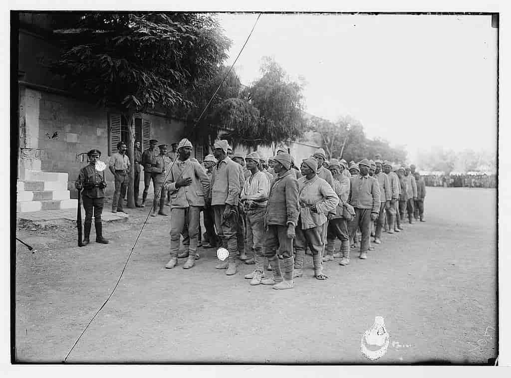 Tyrkiske fanger 1917