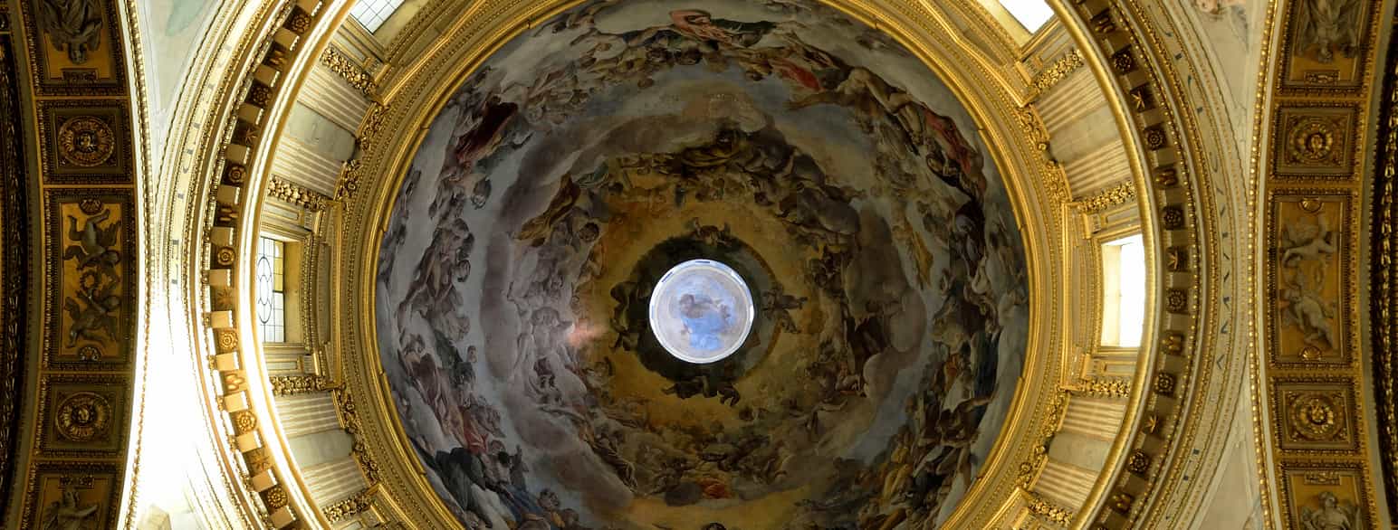Kuppelen i Sant'Andrea della Valle i Roma