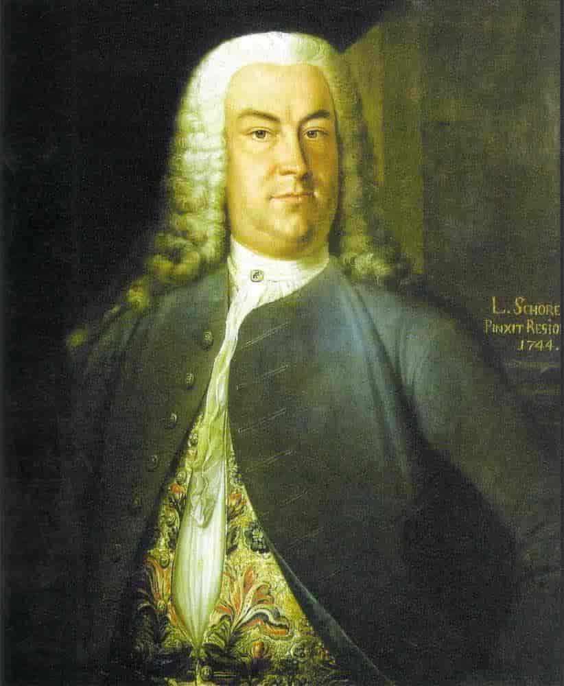 Johann Christoph Gottsched malt av Leonhard Schorer (1744)