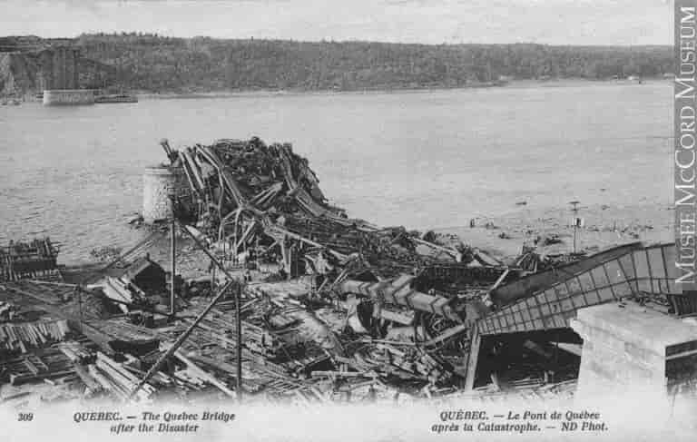 Etter Quebec Bridge-kollapsen, 1907
