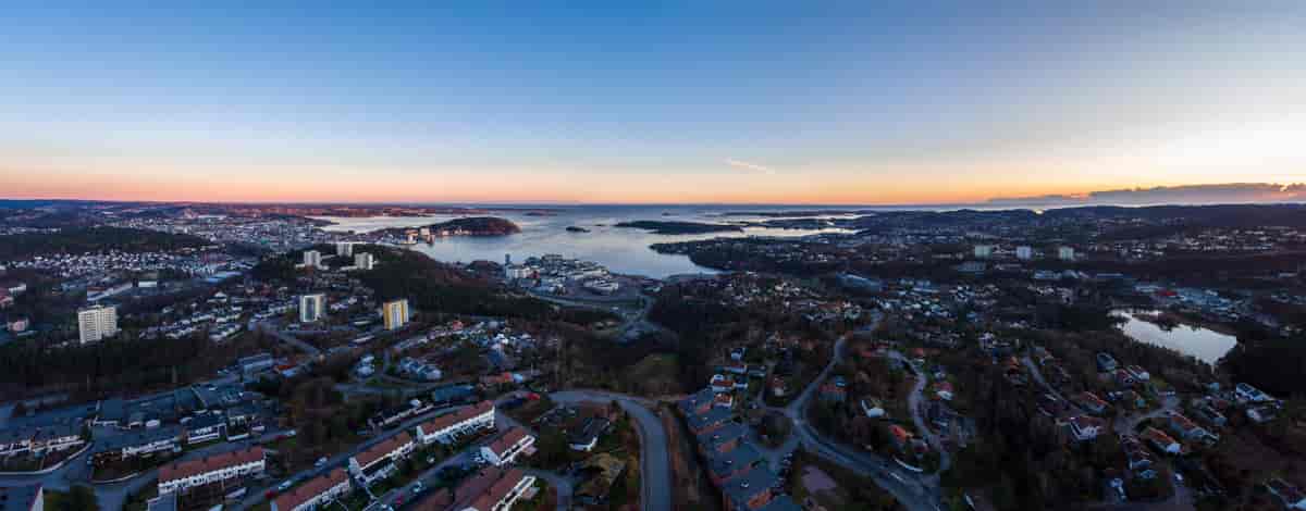 Kristiansand panorama