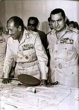 President Sadat og Mubarak