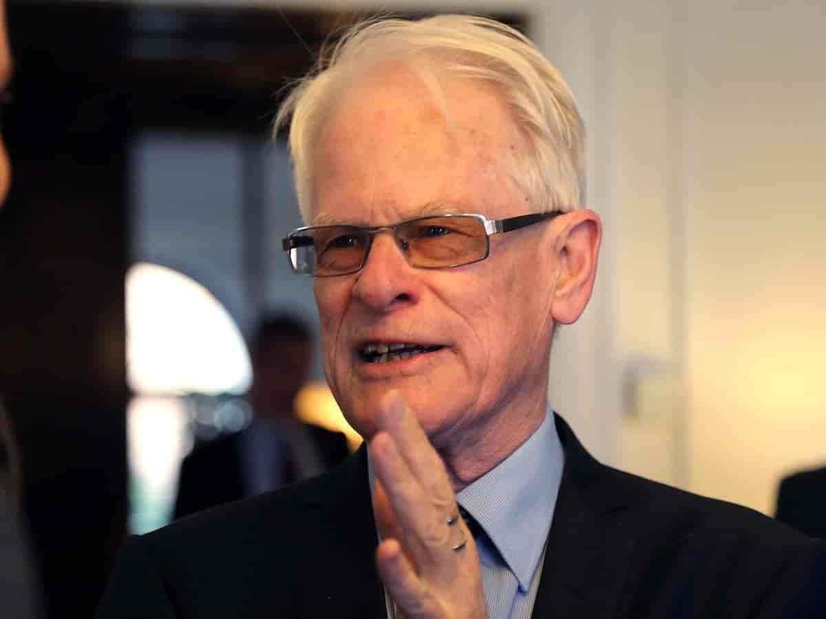 Ingvar Carlsson ved den amerikanske ambassaden i Stockholm 21. mars 2017.