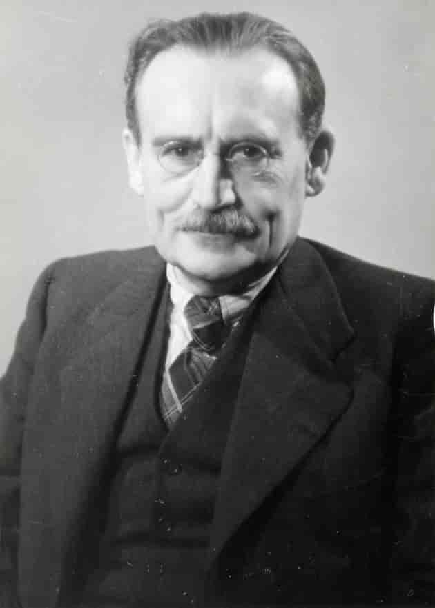 Willem Drees, statsminister i Nederland 1948-1958, ukjent dato.