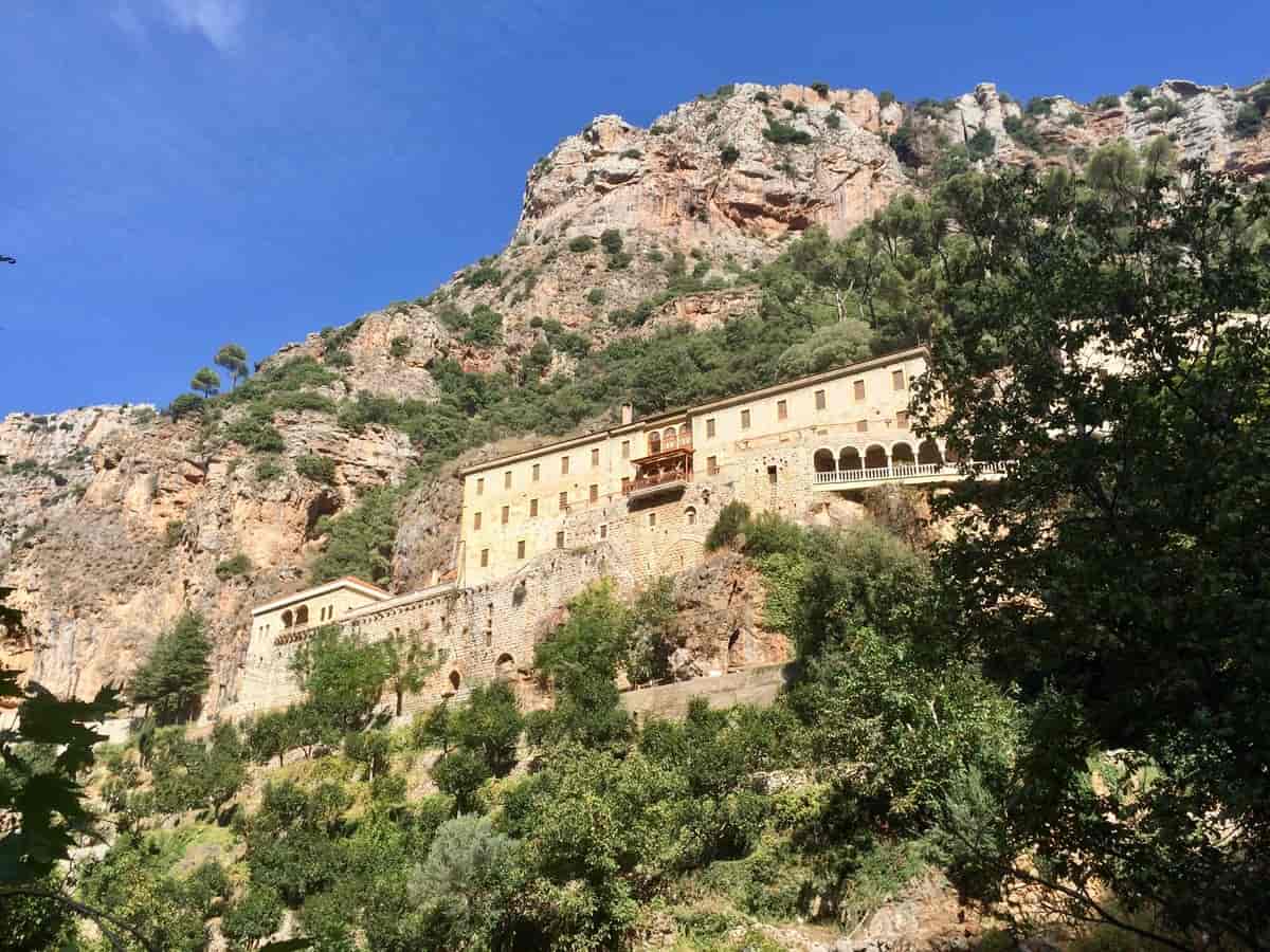 Mar Antonios-klosteret i Qadisha-dalen