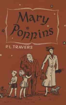 Den første norske utgaven av Mary Poppins (1949); omslag