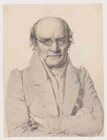 Portræt af Professor Frederik Christian Sibbern (1833)