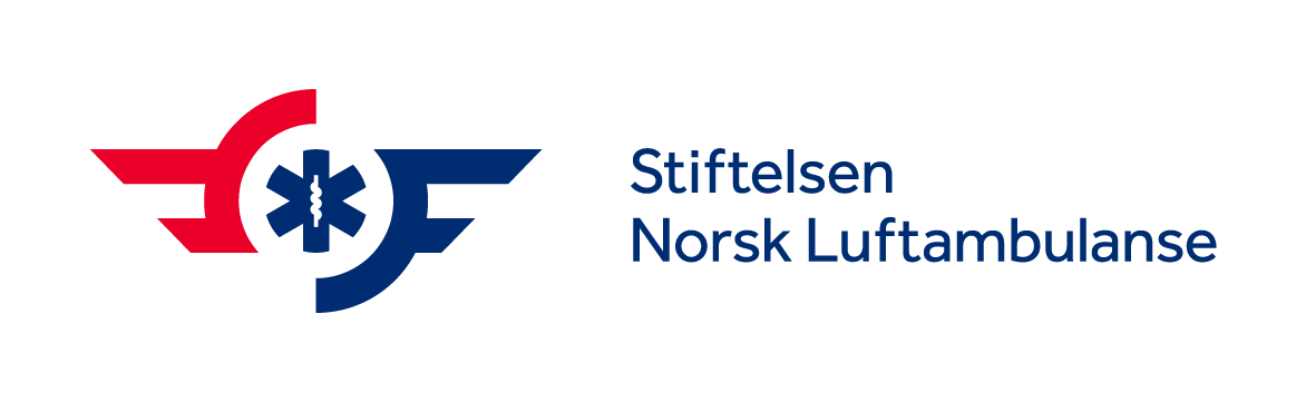 Norsk Luftambulanses logo.
