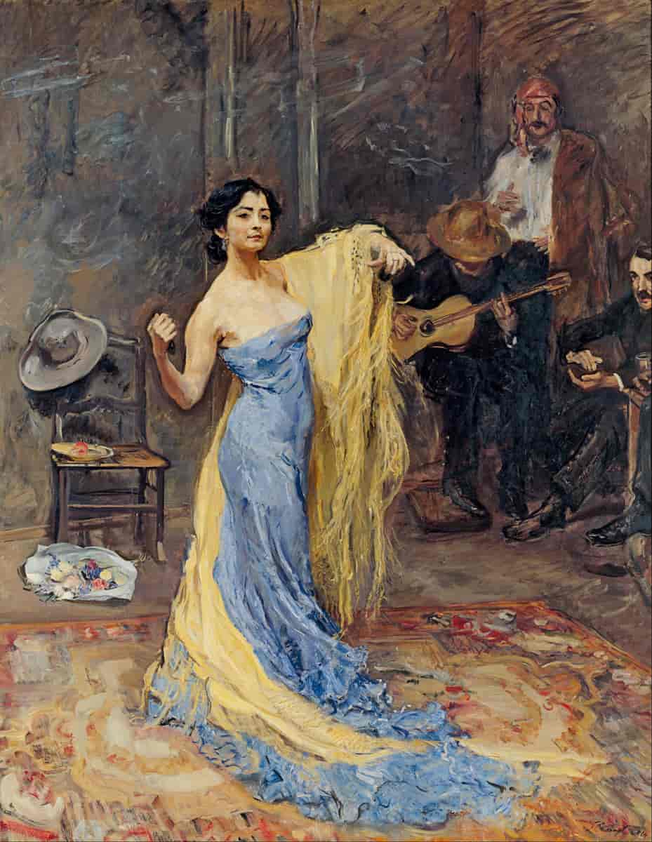 Portrett av danseren Marietta di Rigardo