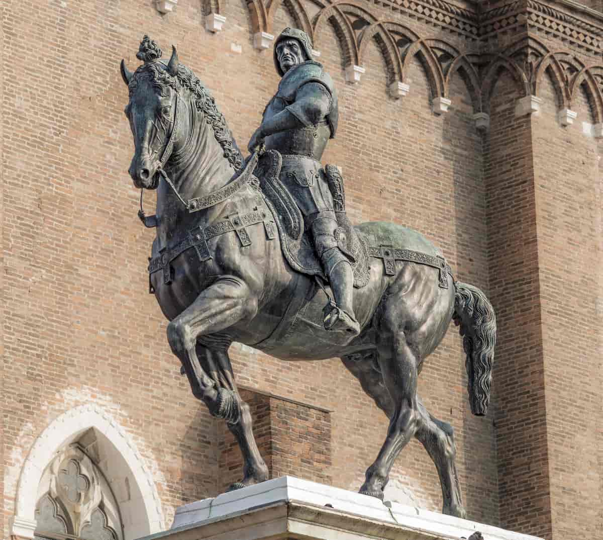 Statue av Bartolomeo Colleoni