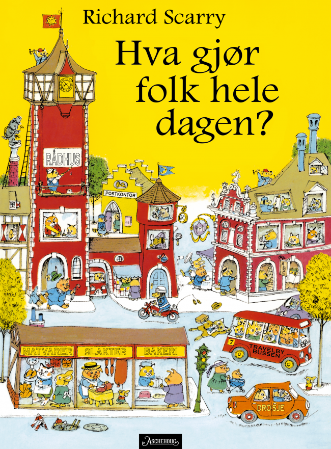 Den norske utgaven av What Do People Do All Day?, opprinnelig utgitt i 1968