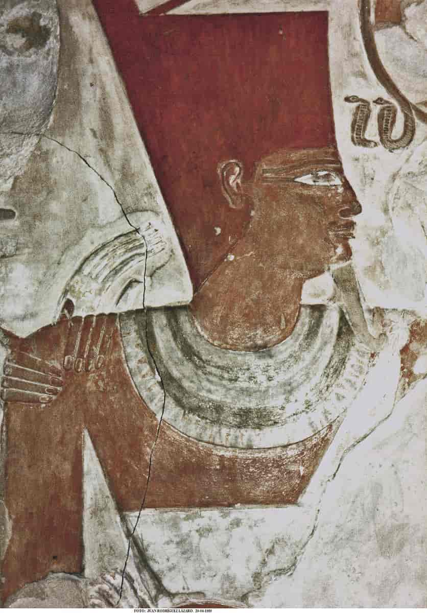 Relieff av Mentuhotep 2 fra Deir el-Bahri