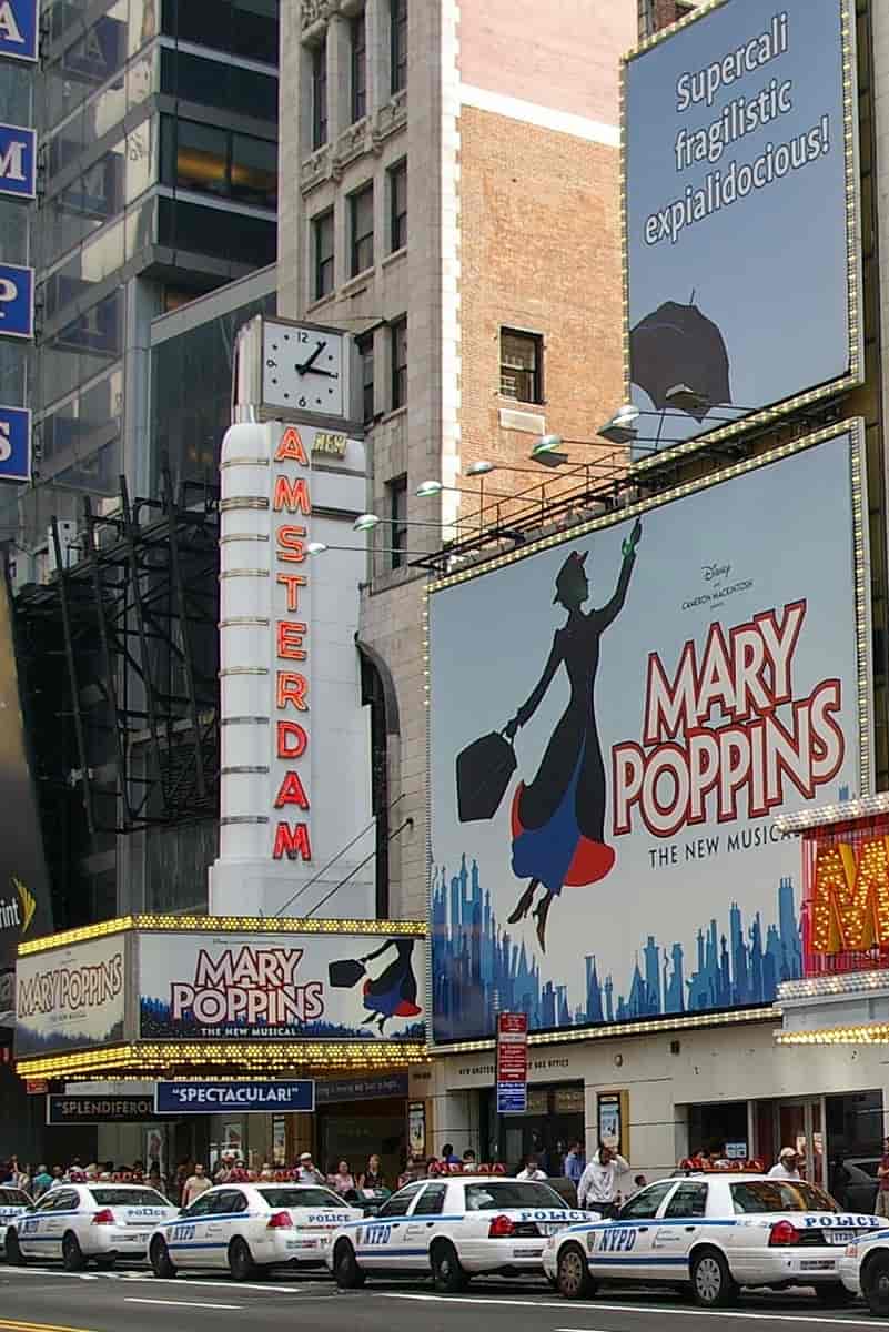 Mary Poppins som musikal i New York 2008