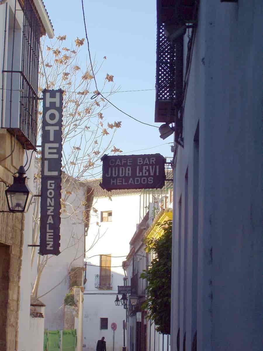 Det gamle jødiske kvarteret i Cordoba