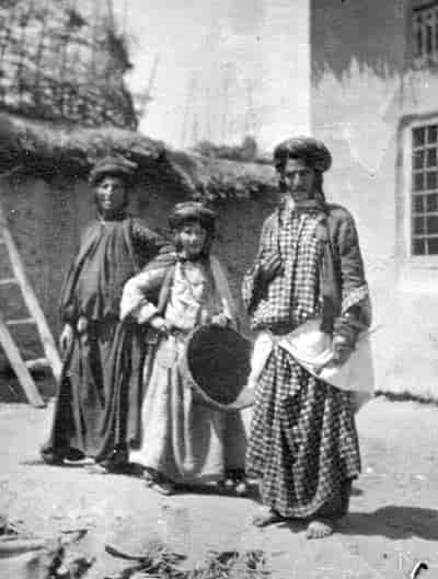 Jødiske kvinner i Kurdistan, cirka 1905.