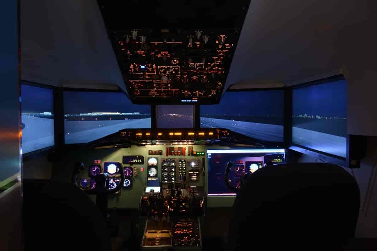Flysimulator - cockpit