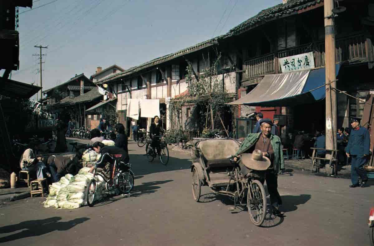 Kina (Befolkning) (bebyggelse i Chengdu)