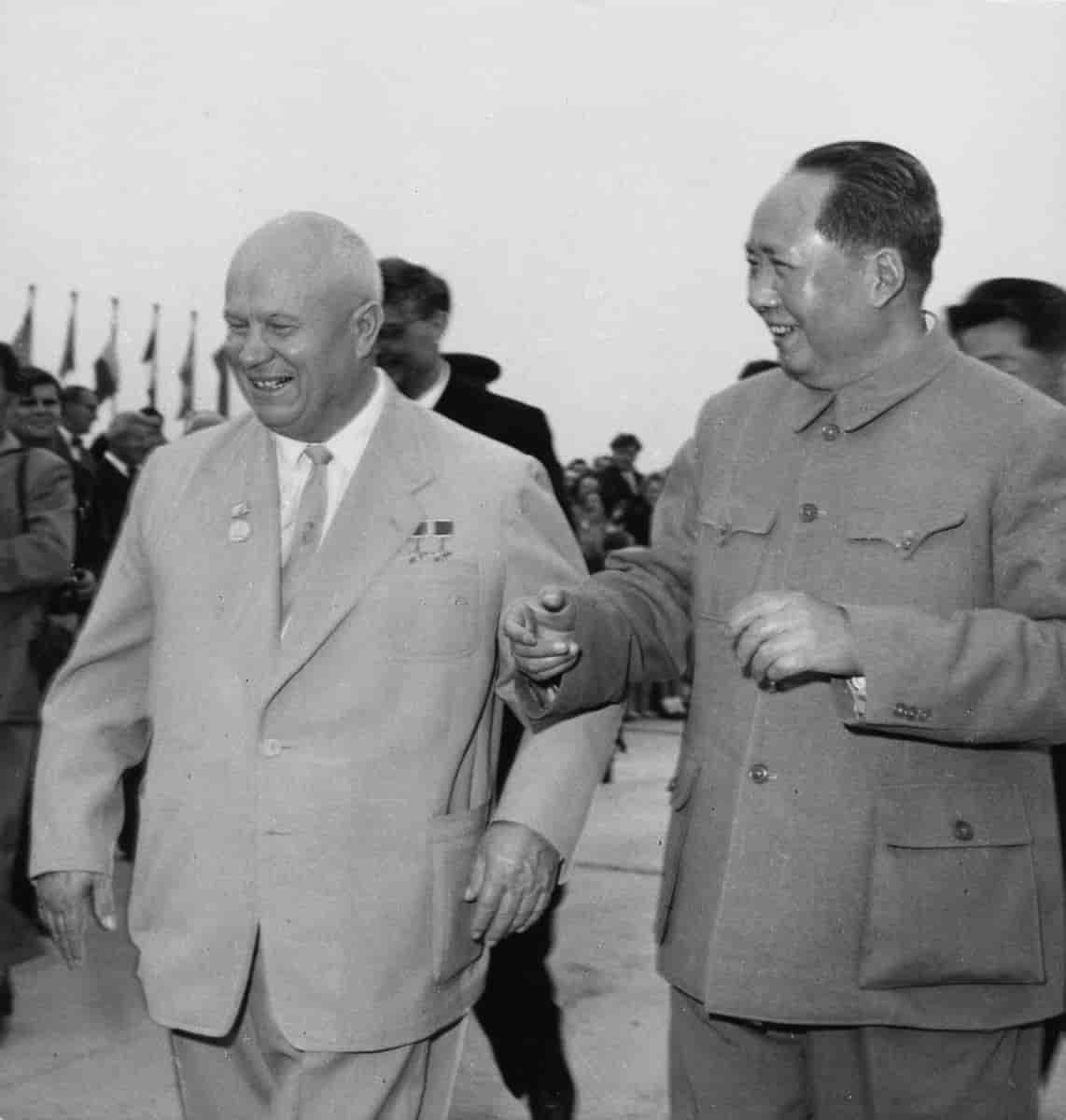Mao og Khrusjtsjov