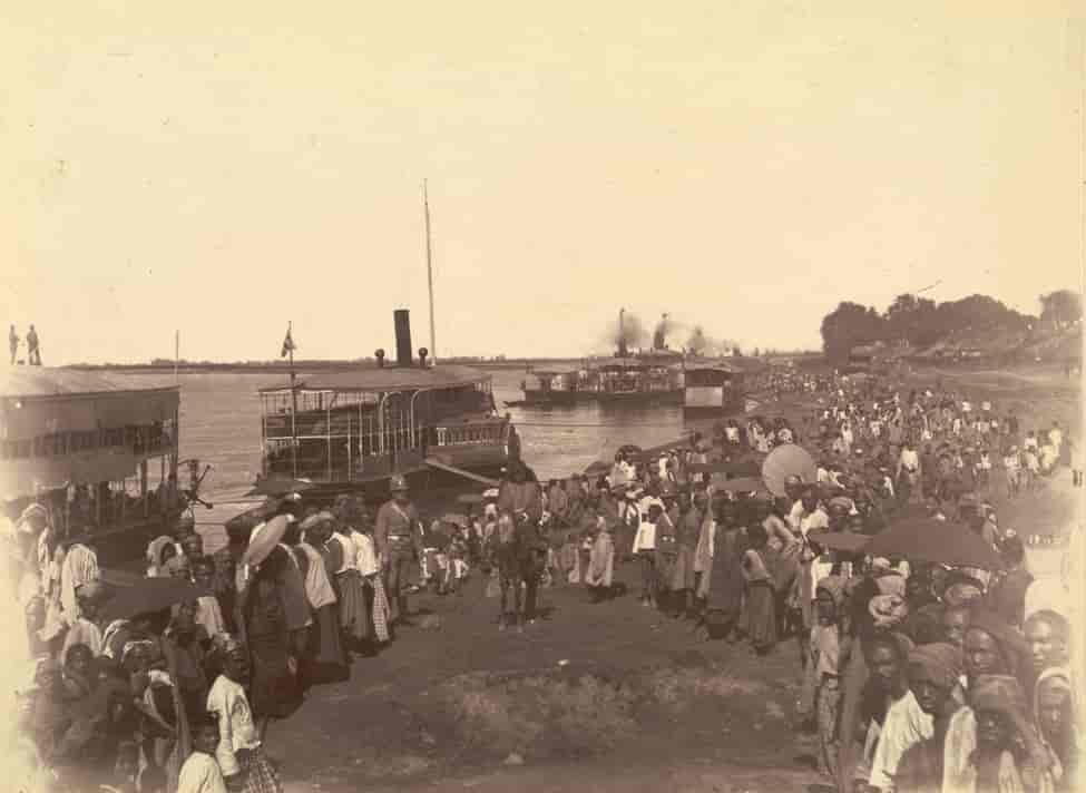 Briter ankommer Mandalay