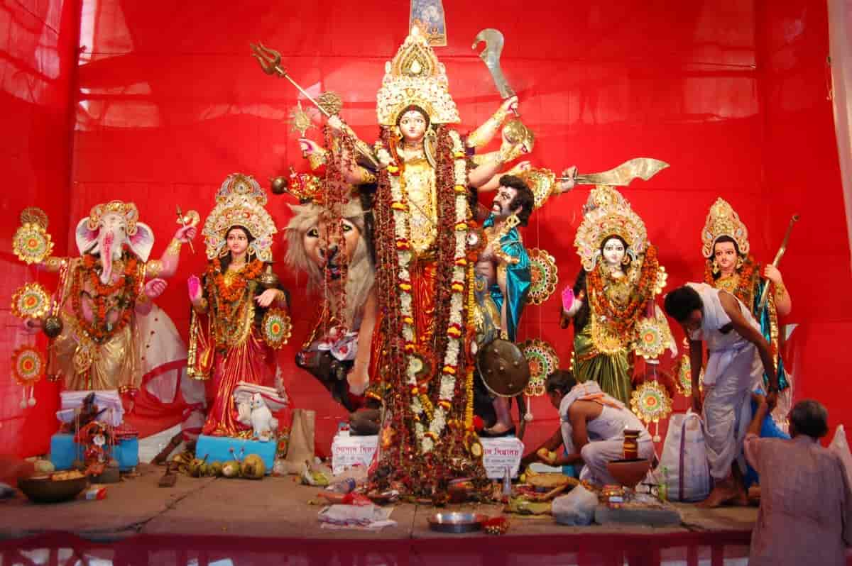 Gudinnen Durga