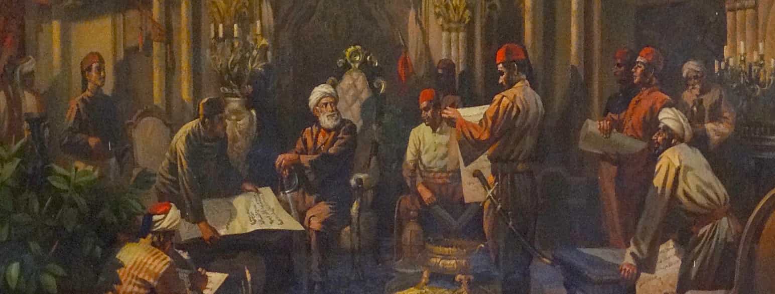  Egypts hersker Muhammed Ali Pasja i 1805