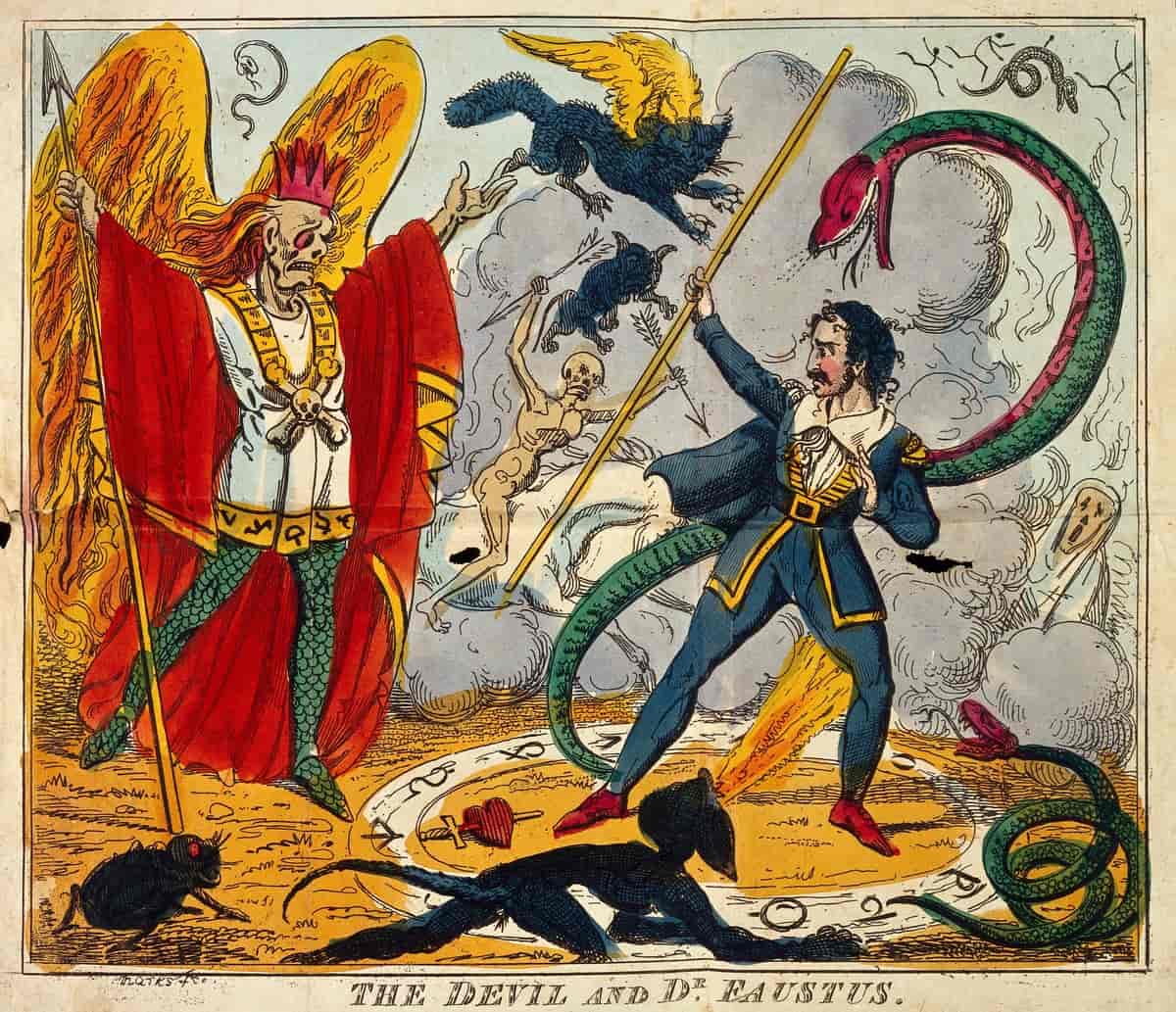 Faust og djevelen