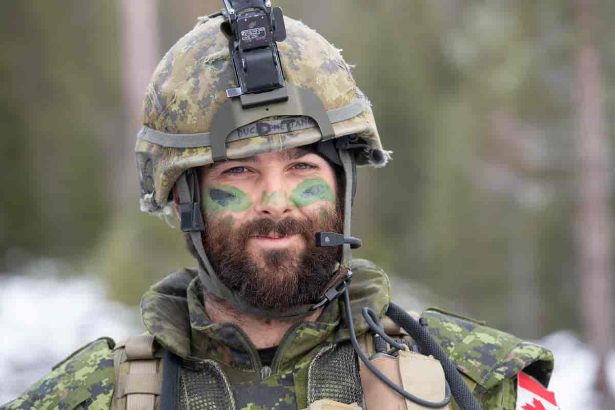 Kanadisk soldat TJ18