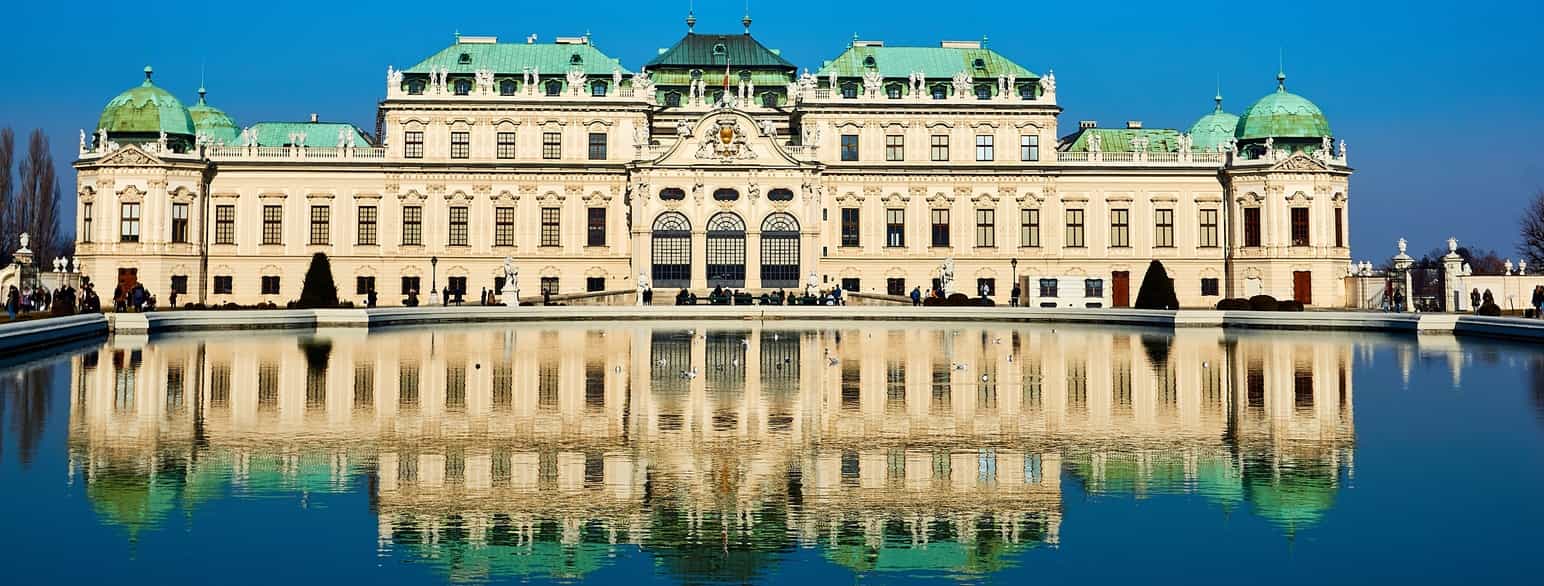 Slottet Belvedere i Wien