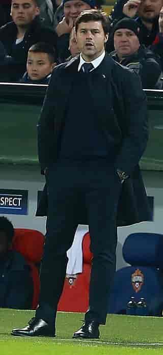 Mauricio Pochettino 27. september 2016 under en kamp mellom Tottenham og CSKA Moskva.