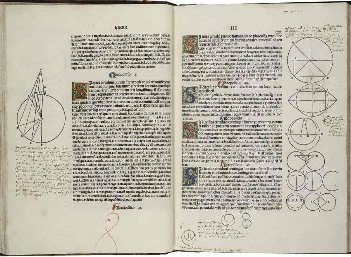 Evklides Elementer fra 1482