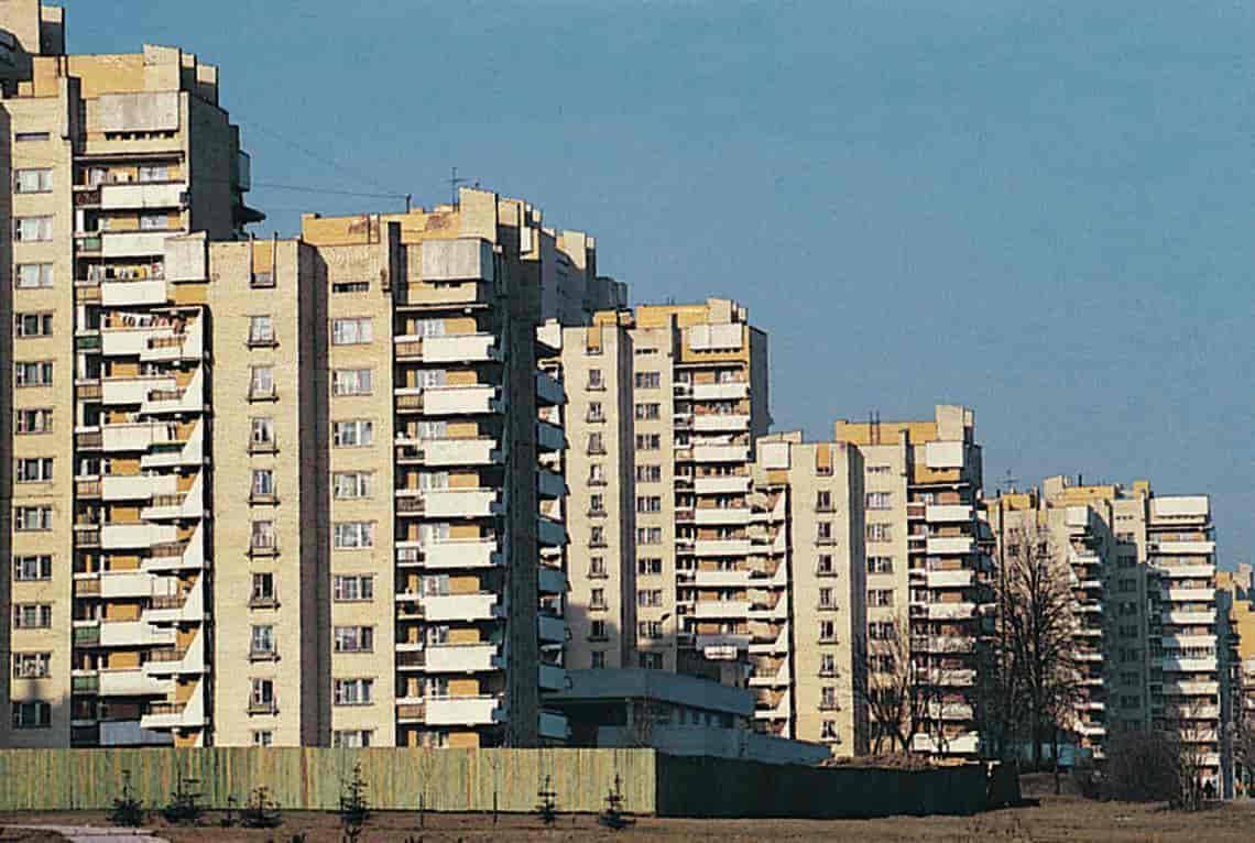 Hviterussland (Befolkning) (Minsk, boligblokker)
