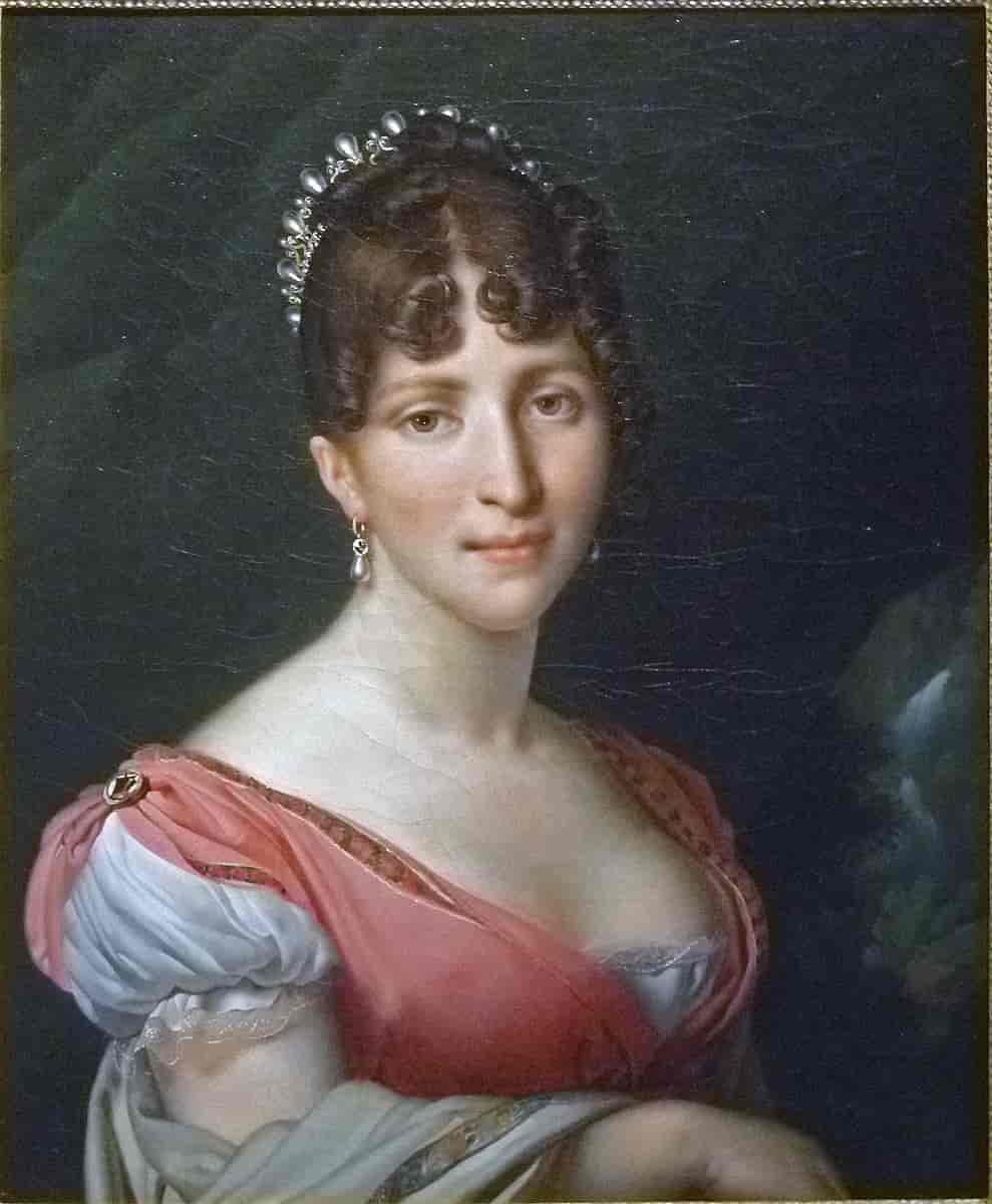 Portrett av Hortense de Beauharnais, dronningen av Nederland