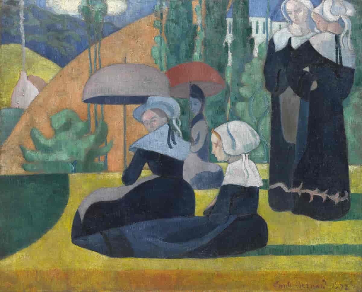 Kvinner med parasoll
