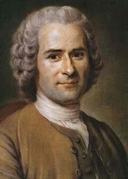 Portrett av Rousseau i 1753 (41 år)