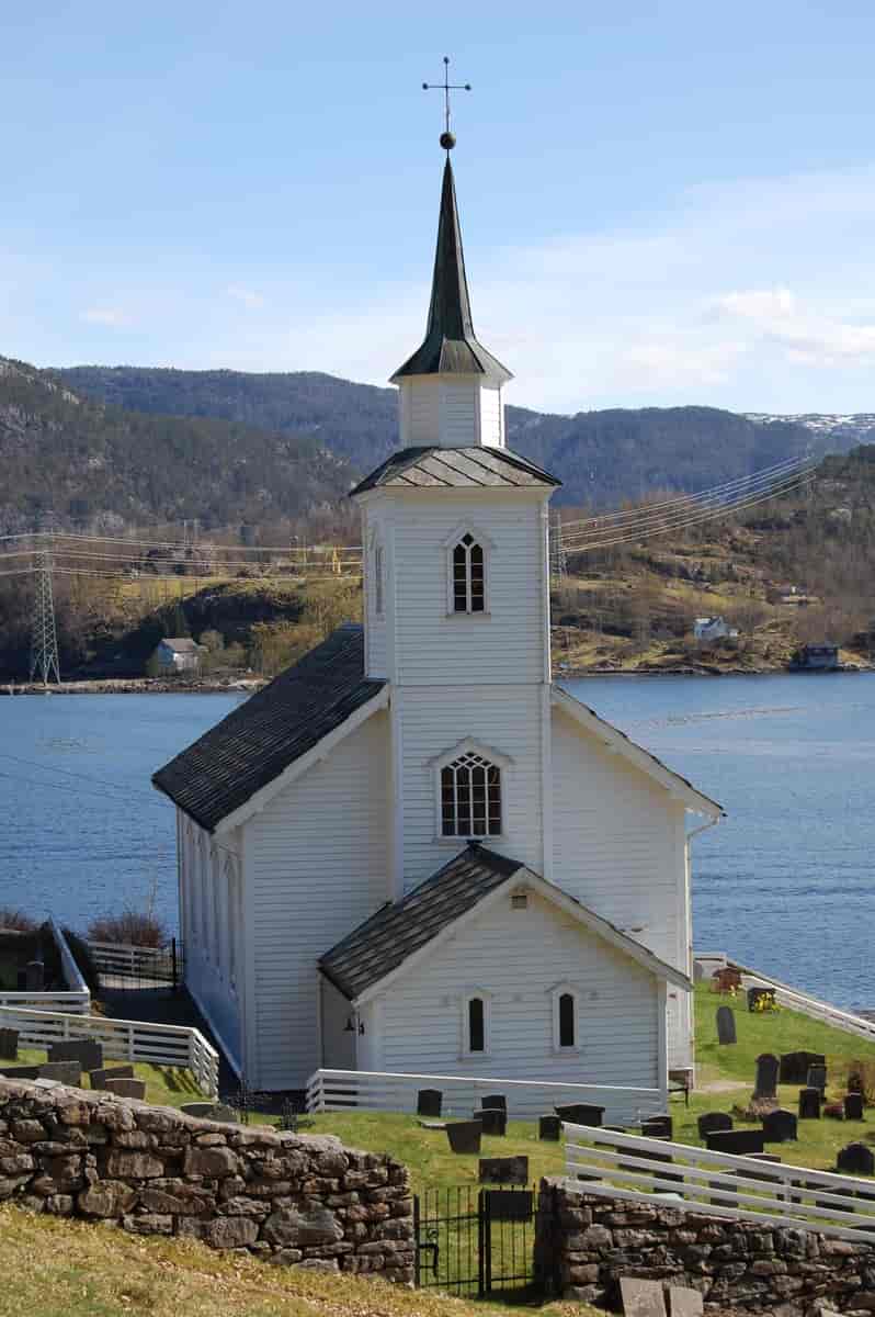 Vike kirke i Vikaneset, Lindås