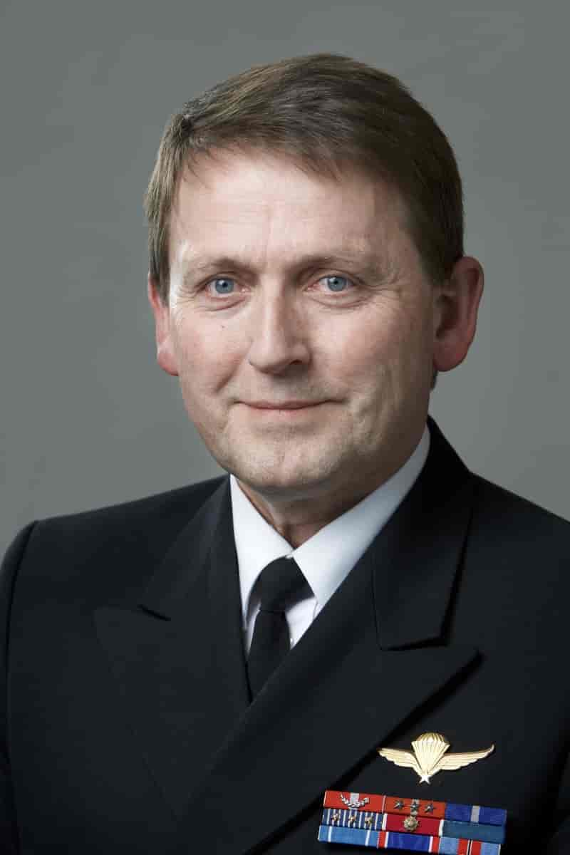 Kontreadmiral Nils Johan Holte.