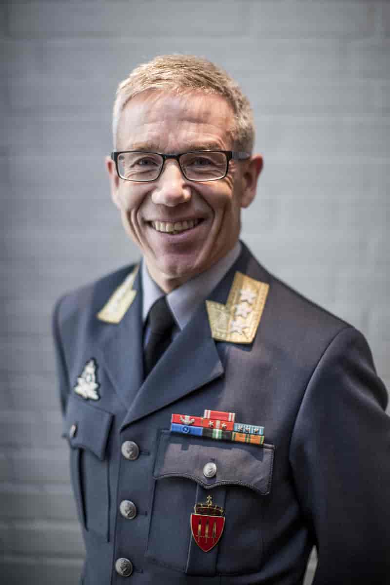 Generalløytnant Erik Gustavson.