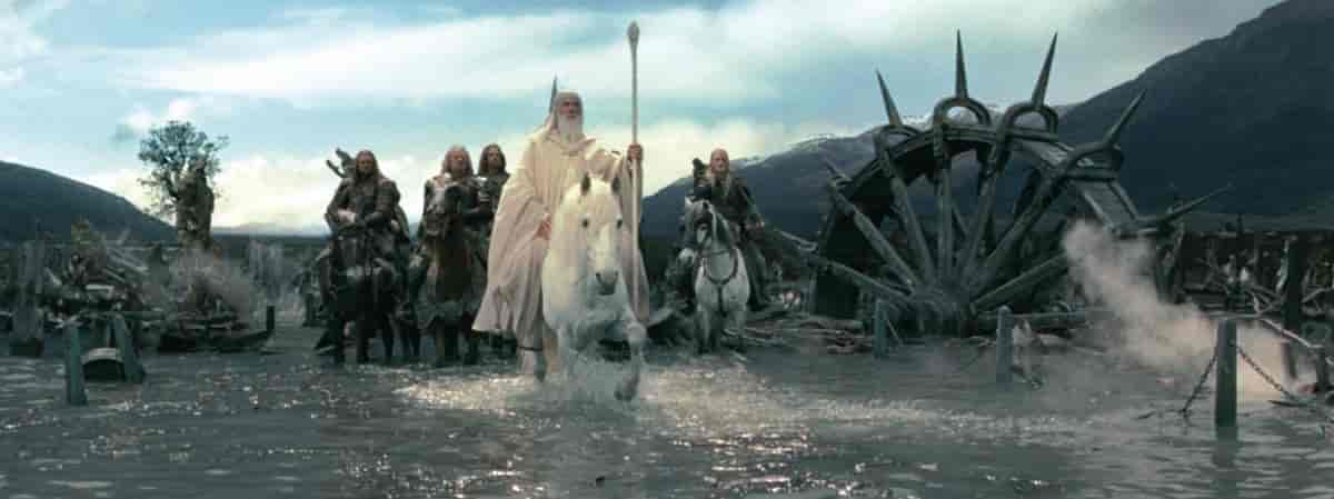 Scene fra Peter Jacksons film The Lord of the Rings: Return of the King (2003)