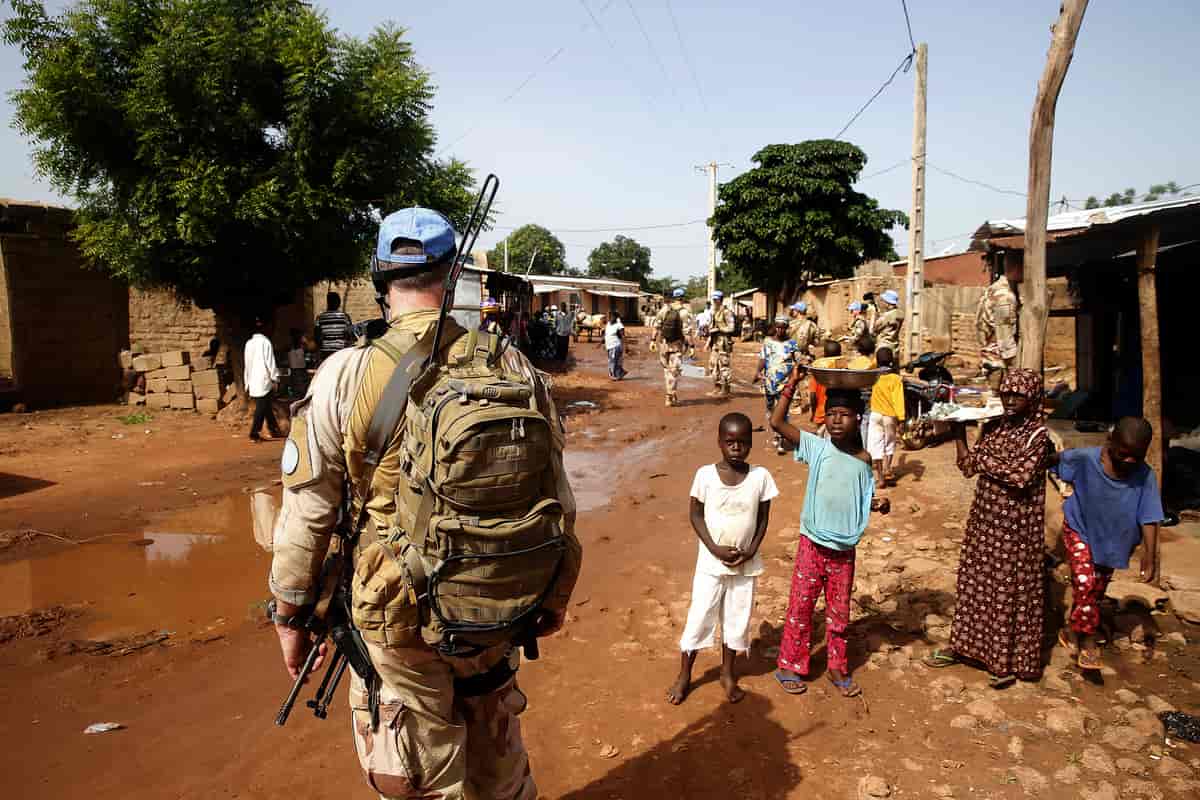 Norsk patrulje i Mali.