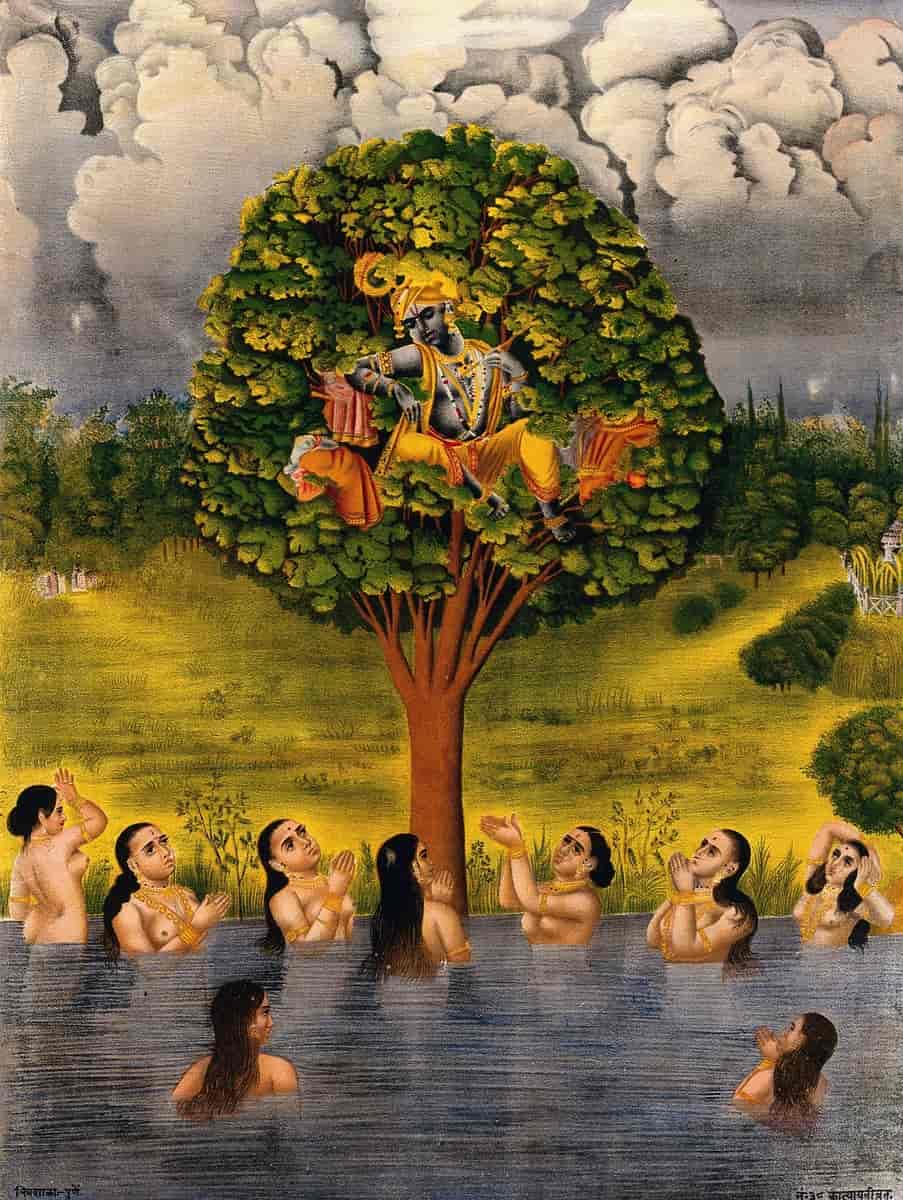 Krishna og gopiene