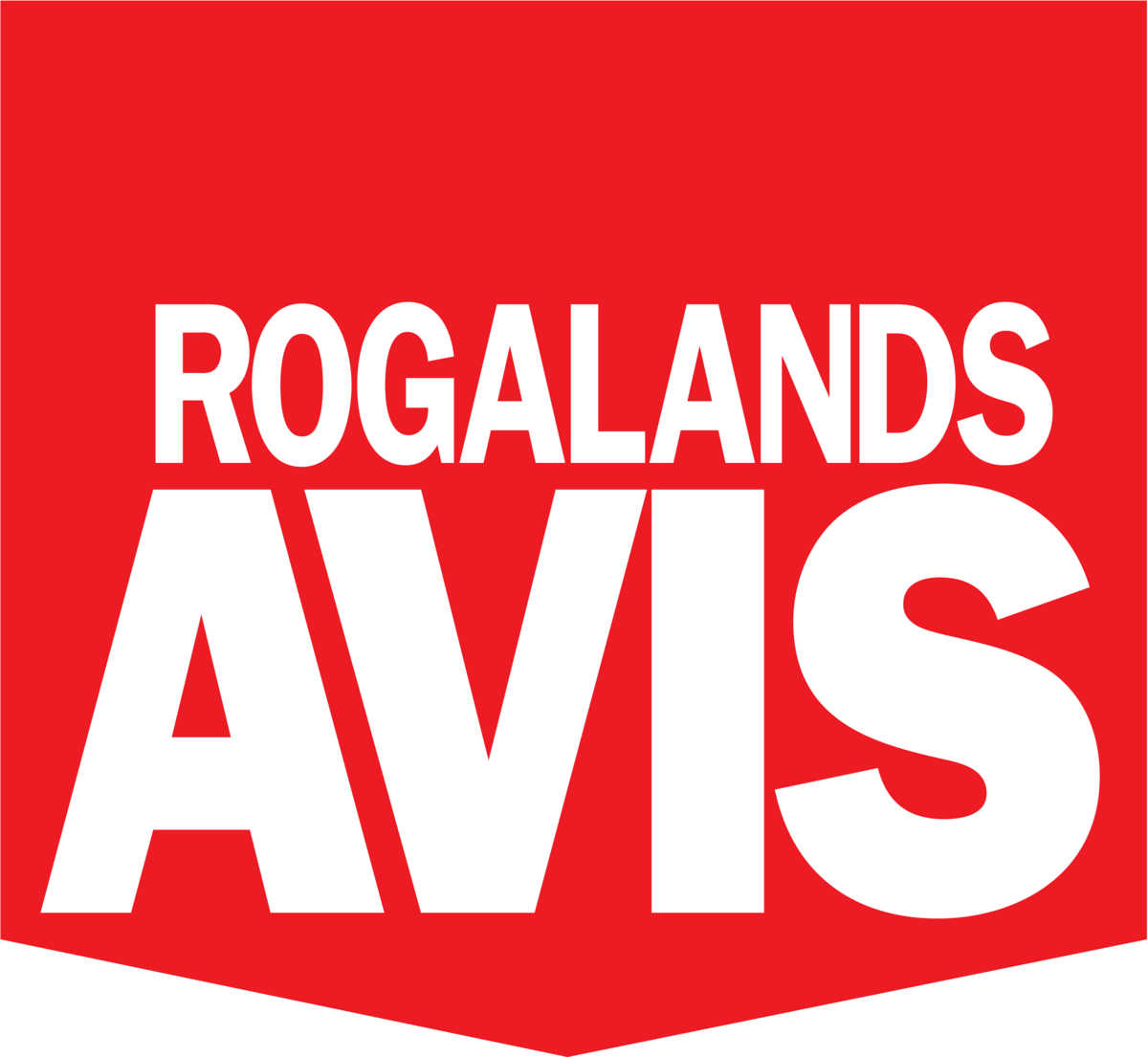 Den tradisjonelle Rogalands Avis-logoen