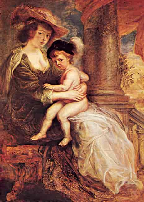 Hélène Fourment med sønnen Frans