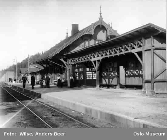 Sandvika stasjon 1912